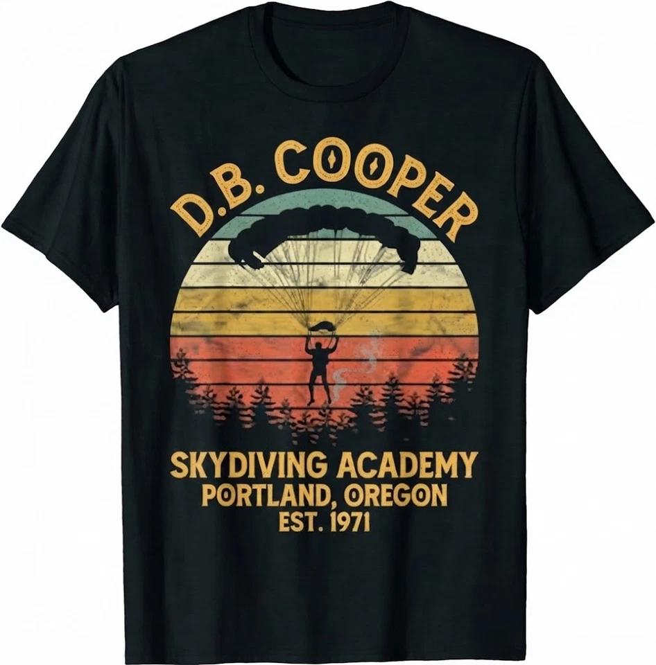 D.B. Coopers Skydiving Academy Portland Oregon DB Cooper T Shirt