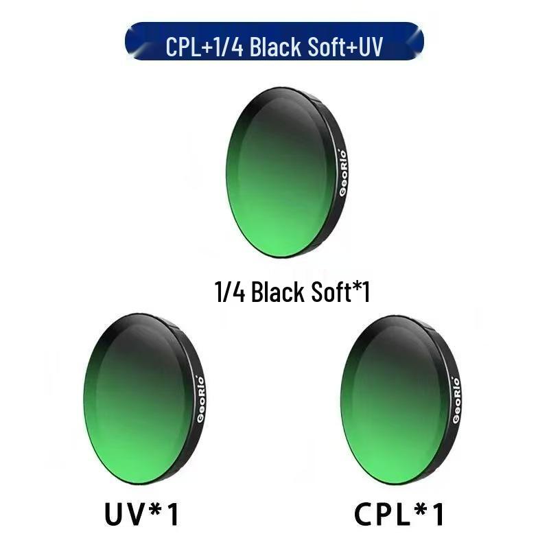 Adjustable ND & CPL Filter for DJI Action 5 Pro/4/3 Cameras