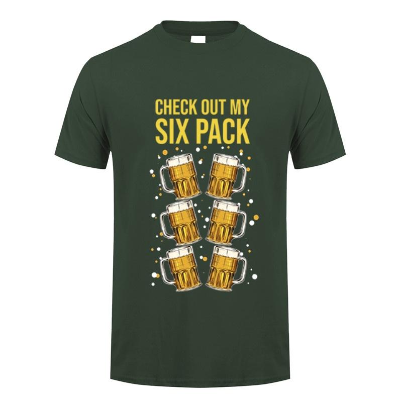Check Out My Six Pack Funny Beer Tshirts Summer Casual Unisexs Tshirt Unisex T Shirt Oneck Top Unisex Tee Dy314