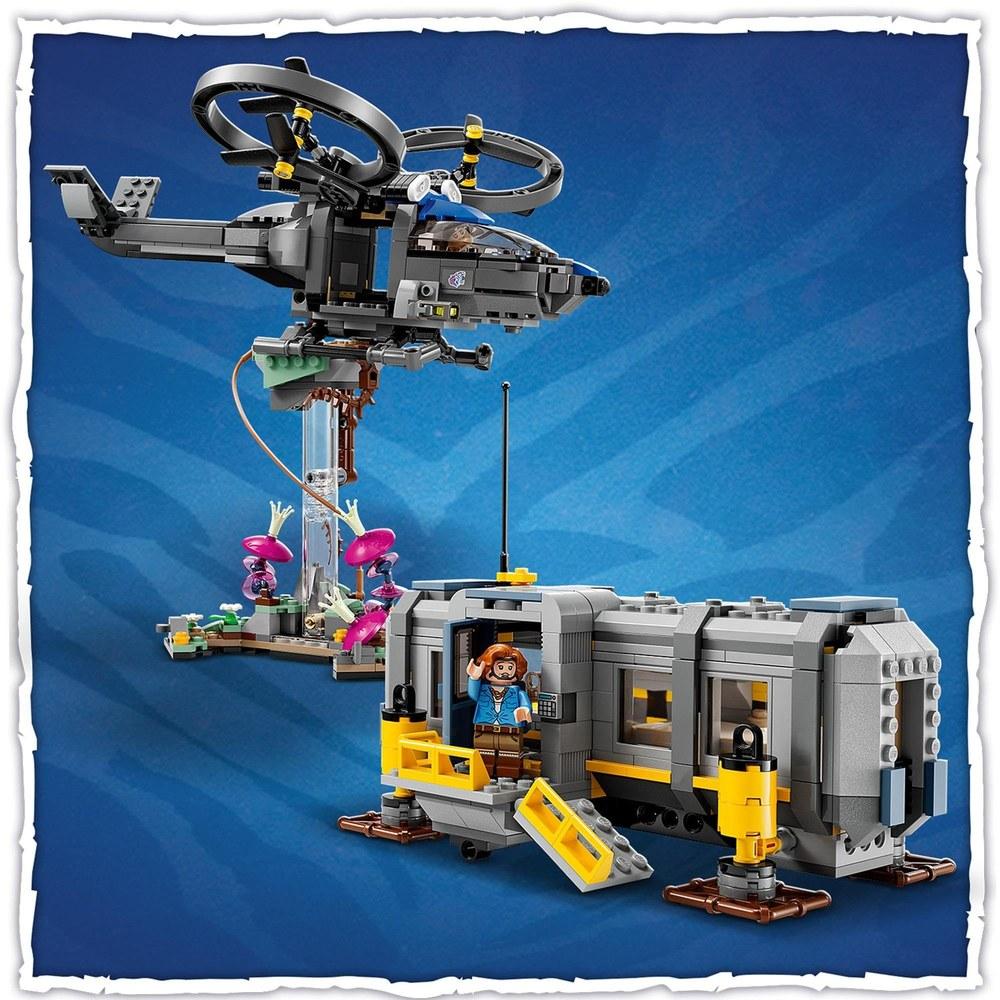LEGO Avatar Pandora Sky Mountain and RDA Samson 75573 Toy Block Set Fantasy Movie Gift for Boys and Girls Aged 9 and Up
