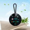 3 In 1 Carbon Monoxide Detector HD LCD Display CO Air Quality Monitor CO Detector Alarm Temp Humidity Sensor for Indoor Outdoor