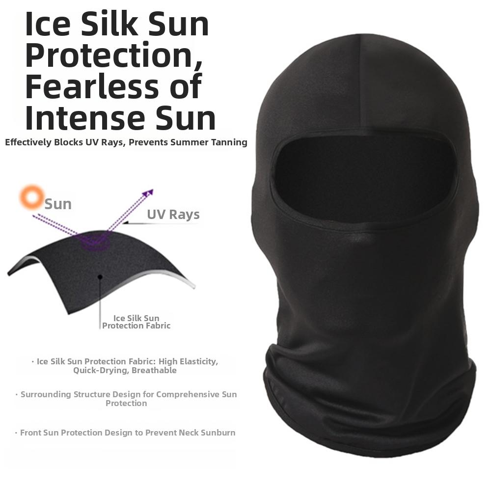 Sun Protection Motorcycle Mask Windproof Bandana Hood Fashion Balaclava Face Mask  Riding Cycling