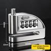 One-Press Open Combination Lock Anti-Cut Structure Bike Lock New Anti-Theft Lock  for Motorcycle