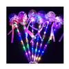 Starry Sky Magic Wand: Children's Luminous Bobo Fairy Wand Toy