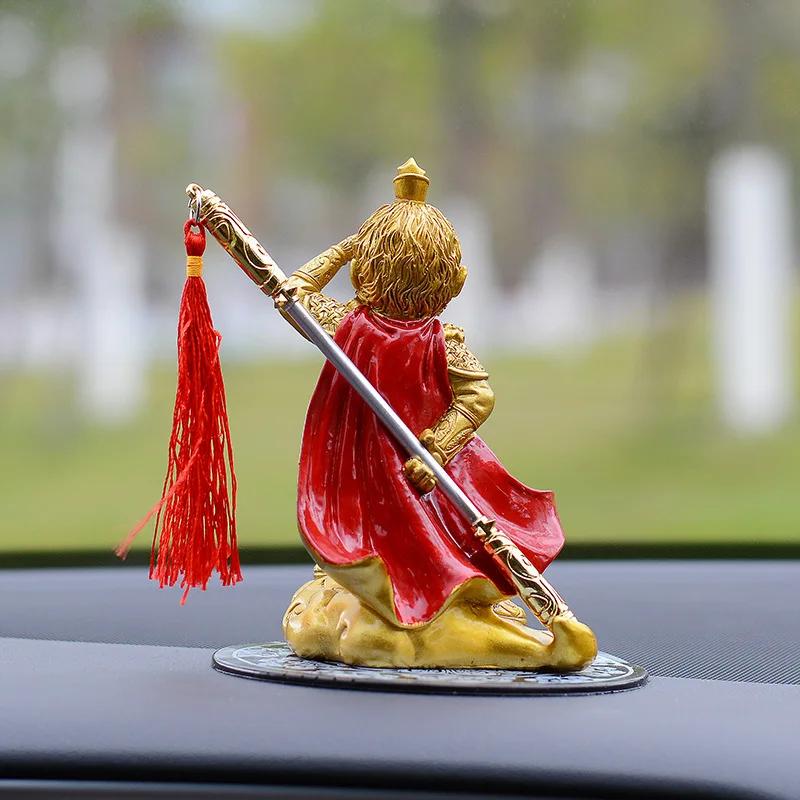 Sun Wukong Car Ornaments Car Decorations Treading Auspicious Clouds Supreme Treasure Color-changing Car Accessories