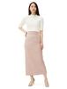 Jill by Jill Stuart Sweater (Featured in sweet magazine) Compact Wide Rib Knit Top, Women's, Ecru