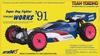 YOKOMO Super Dogfighter Works '91 Reproduction Model Competition Off-Road Car Kit, Electric Radio Control, YZ-W91