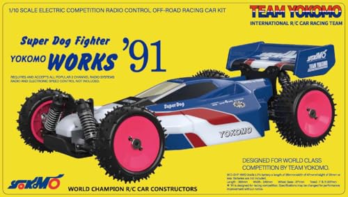 YOKOMO Super Dogfighter Works '91 Reproduction Model Competition Off-Road Car Kit, Electric Radio Control, YZ-W91