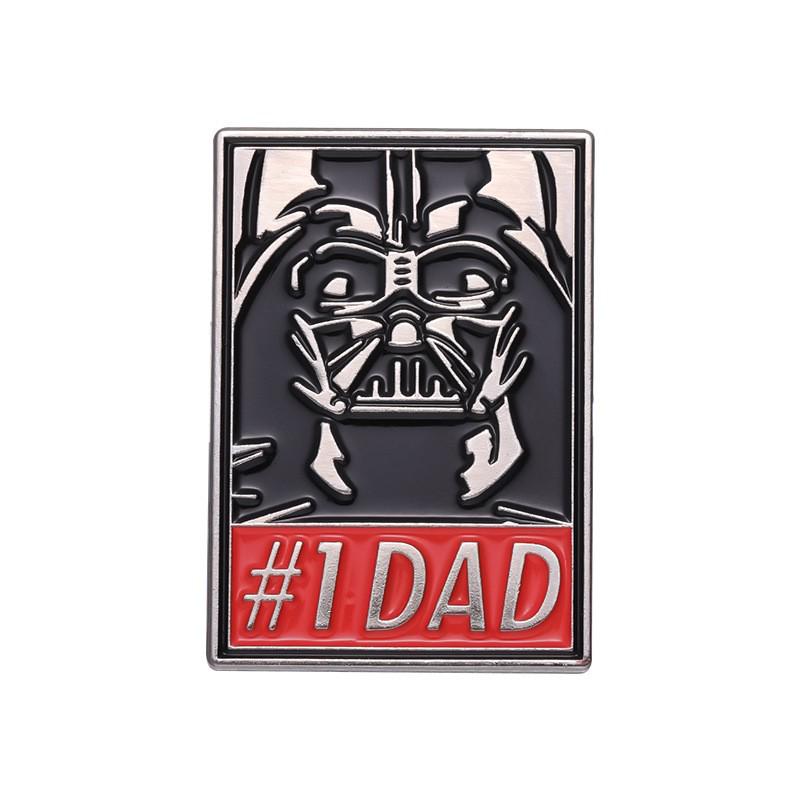 Creative Alphabet Series: Fun Cartoon Style Enamel Metal Badges