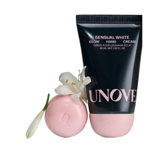 UNOVE Glow Hand Cream / Hand Lotion Sensual White 40ml