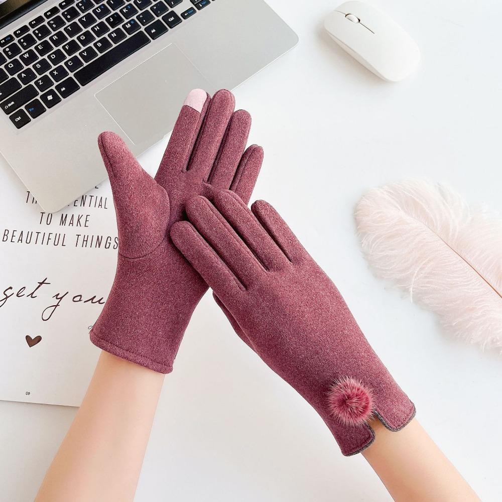 Outdoor Cold Weather Gloves Fashion Thermal Gloves New German Velvet Gloves