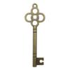 Retro Antique Bronze Color Key DIY Alloy Accessories Fashion Personality Love Pendant