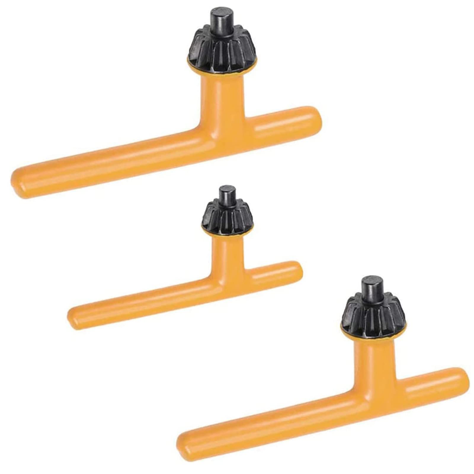 

Bestgle ручка патрона T-образный шестигранный вал ключ патрона прецизионный мини-дрель патрон затягивающая ручка ударная 3 шт. насадка патрон дрели ключ электрический