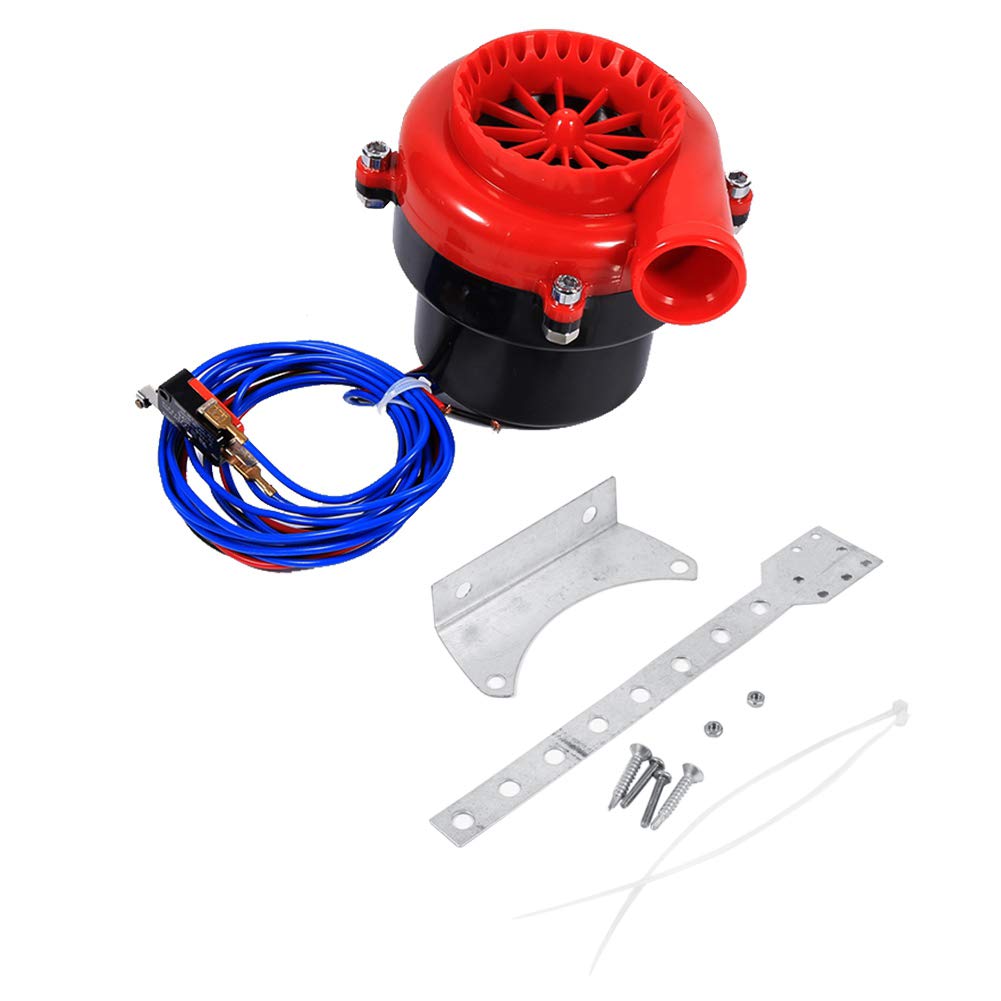 Rx8 Blow Off Valve, Car Fake Dump Electronic Turbo Blow Off Foot Valve Analog Sound BOV Simulator Kit