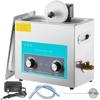Ultrasonic Vinyl Record Cleaner 6L 40kHz Vinyl Ultrasonic Cleaning Machine Knob Control Record Ultrasonic Cleaner 4 Records Vinyl Sonic Cleaner