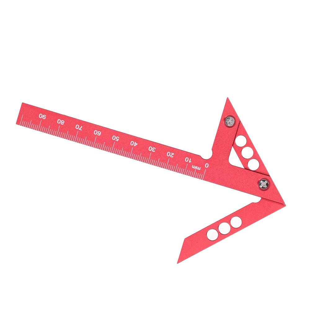 100mm Range Center Scribe Gauge 45 Degree 90 Degree Angle Scribing Tool  Woodworking Line Caliber