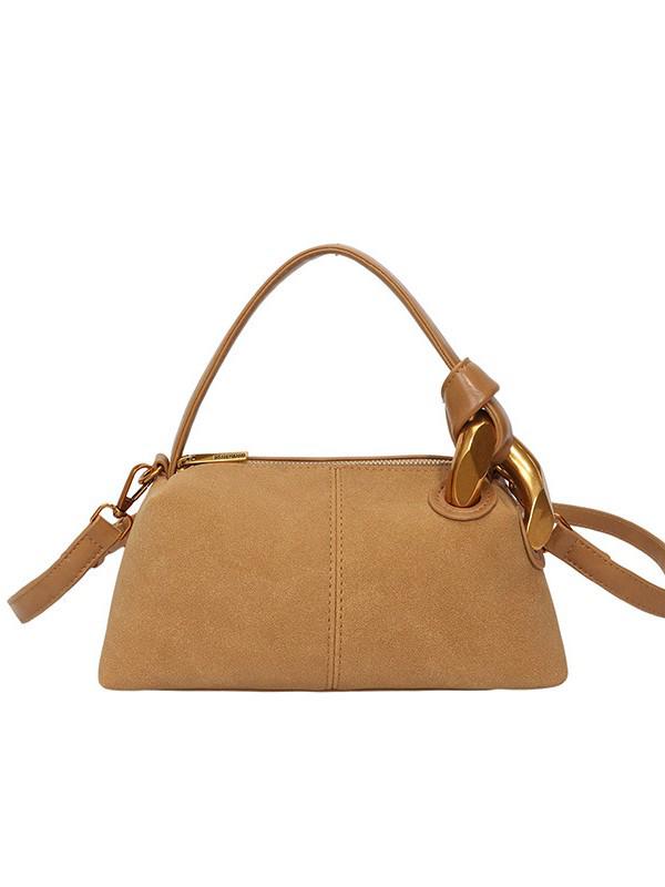 Retro Frosted Crossbody Pillow Bag - European & American Style