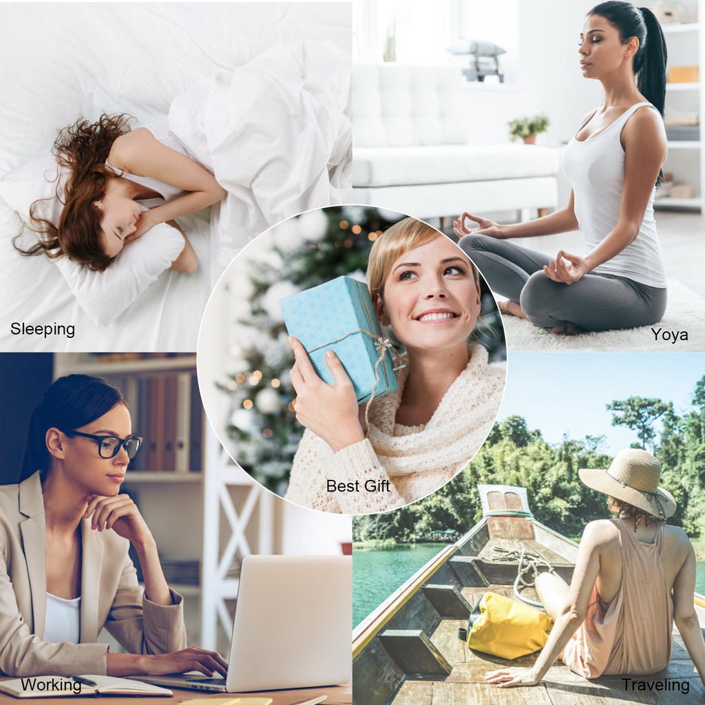 Music Light Media Player Built-in 20 Soothing Sounds Night Light & Intelligent Timing for Sleep Relaxation