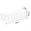 Desktop Electronic Organizer Box with 8 Cells Japanese Office Household Accessories