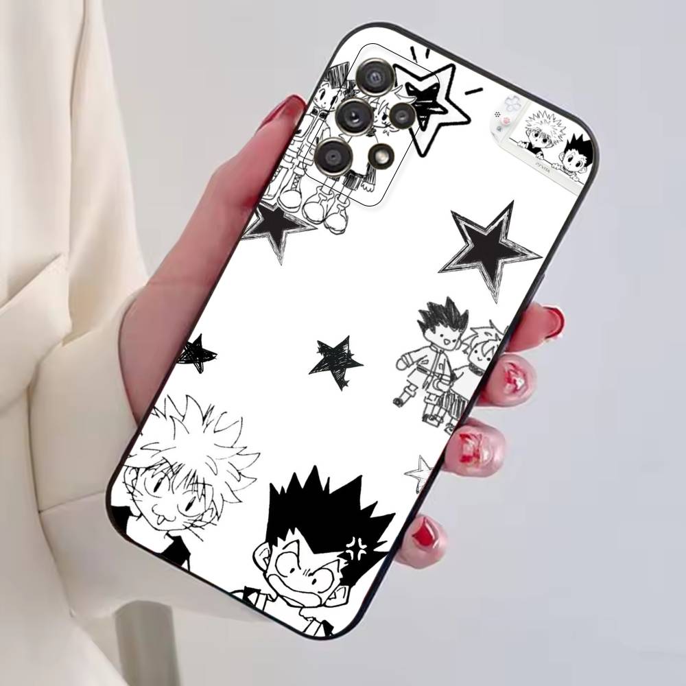 H-Hunter X Hunter Anime Handyhülle Für Samsung S25,S24,S21,S22,S23,S30,Ultra,S20,Plus,Fe,Weiche Silikon Schwarze Hülle