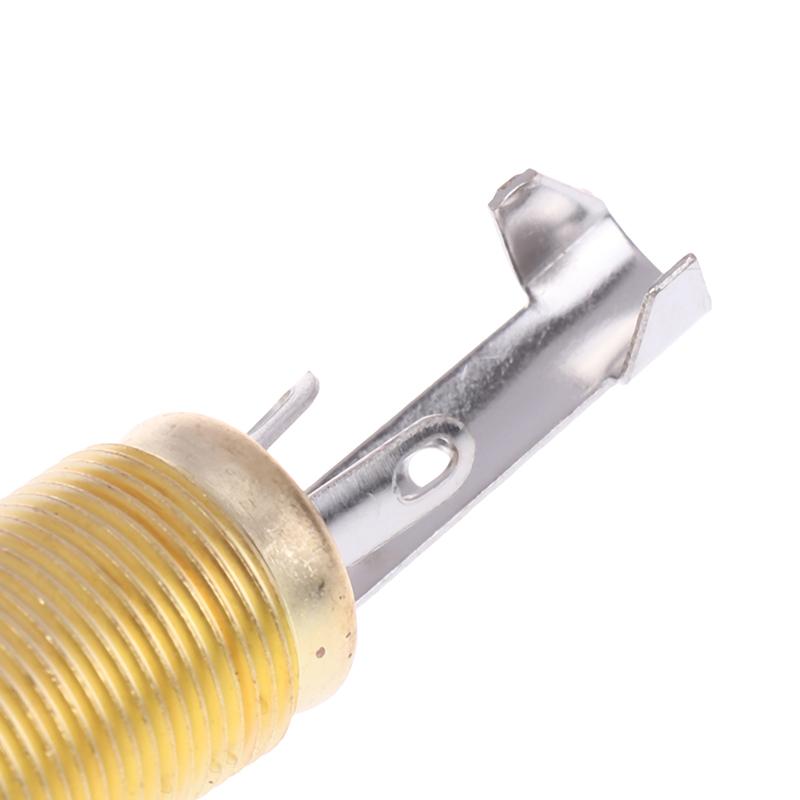 Acoustic Electric Guitar Stereo End Pin Jacks Socket Plug 6.35Mm 1/4Inch Hole Pickup Stereo Output Jack Plug Socket Guitar Parts