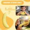 Realistic Banana Stick Toy, Soft And Slow- Fruit Toy, Party Gift, Stress Reliever, Birthday Gift For Adults And Children