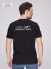 T-shirt with Print On Back Memento Mori