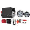 Regulator de supapă de control al comutatorului de presiune pentru compresor de aer mic, cu accesorii pentru manometre Accesorii pneumatice, răspuns rapid 240V