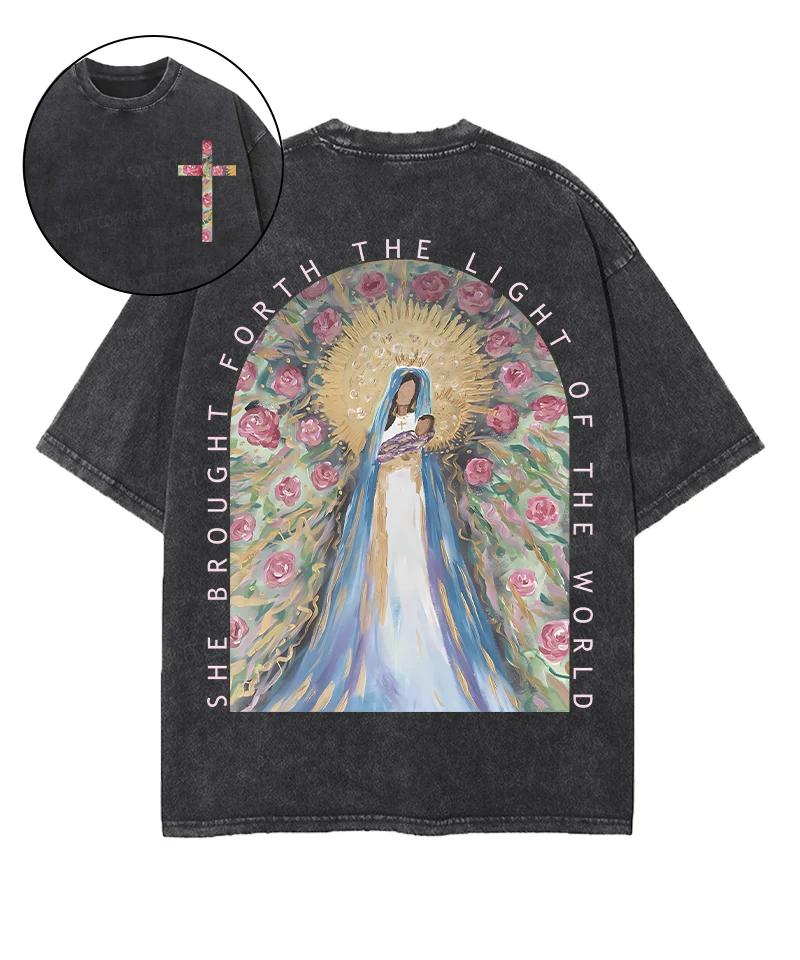 Hot Trendy Art Printed Tshirt Summer Short Sleeve Cotton Tshirt Vintage Y2k Washed Oversized Tees Men Women Clothing Casual Top