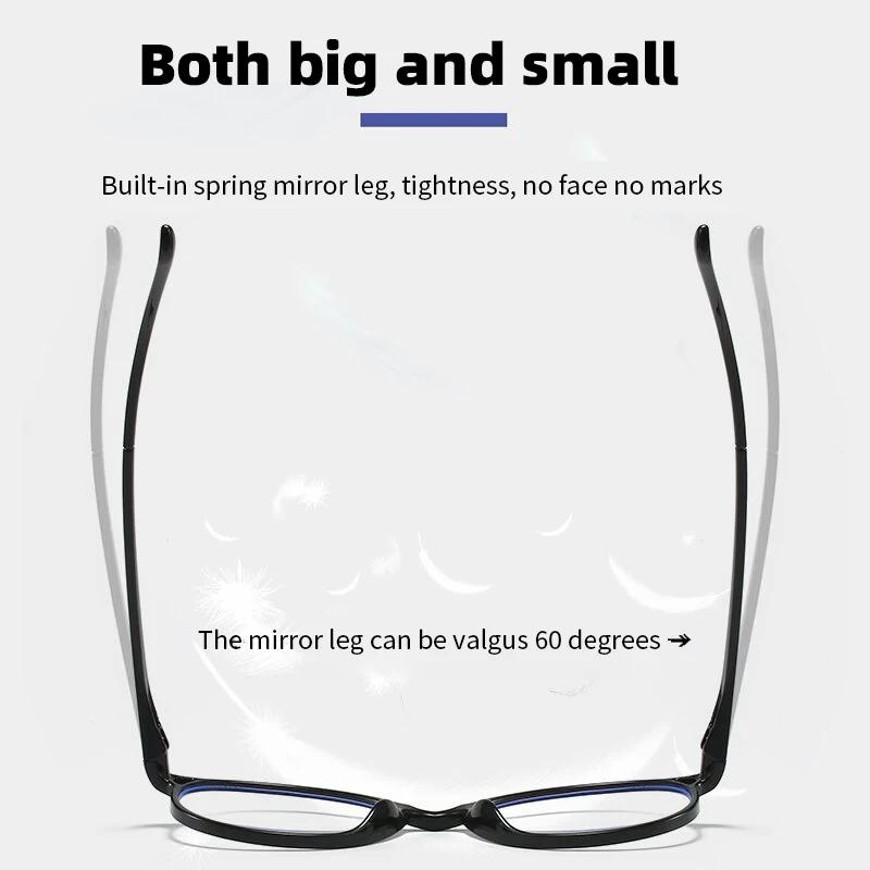 Fashion Reading Glasses Men Round Anti-Blue Light Women Computer Presbyopia Hyperopia Eyeglasses+1.0+1.5+2.0+2.5+3.0+3.5+4.0