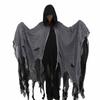 Horror Zombie Tattered Hooded Capes Unisex Halloween Ghost Dementors Cosplay Costume Day of The Dead Party Props Cloaks