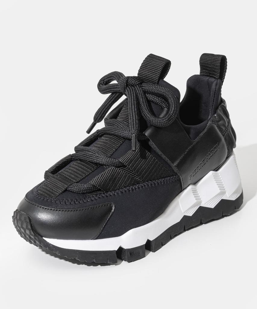 Pierre Hardy YS02 Trek Comet Size cm Sneakers, Women's XL, Black, 24.5 [Used]