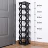 Plastic Shoes Storage Assembled Shoe Organizer Simple Shoe Rack for Entryway  Home Organizer