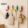 Bathroom Towel Holder 2PCS Chili Adhesive Hooks, Cute Decorative Punch-Free Wall Hangers, Heavy Plastic Hooks for Decor Duty Seamless Storage Kitchen