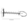 1/4 Inch Diameter Hatch Cover Pull Handle Stainless Steel 304 Marine Boat Handle  Marine Boat