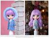 Blythe Lavendula Bebek ABS&PVC&PP&PVDC