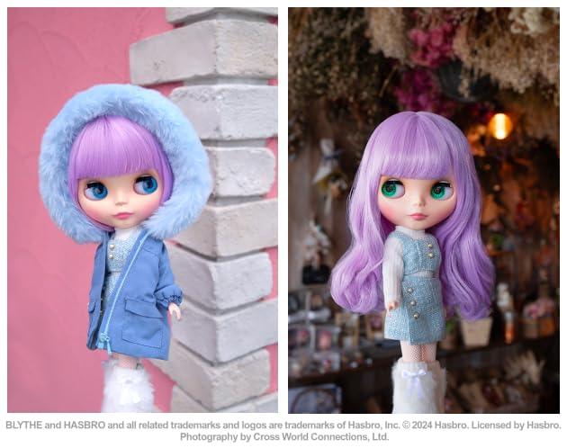 Blythe Lavendula Bebek ABS&PVC&PP&PVDC
