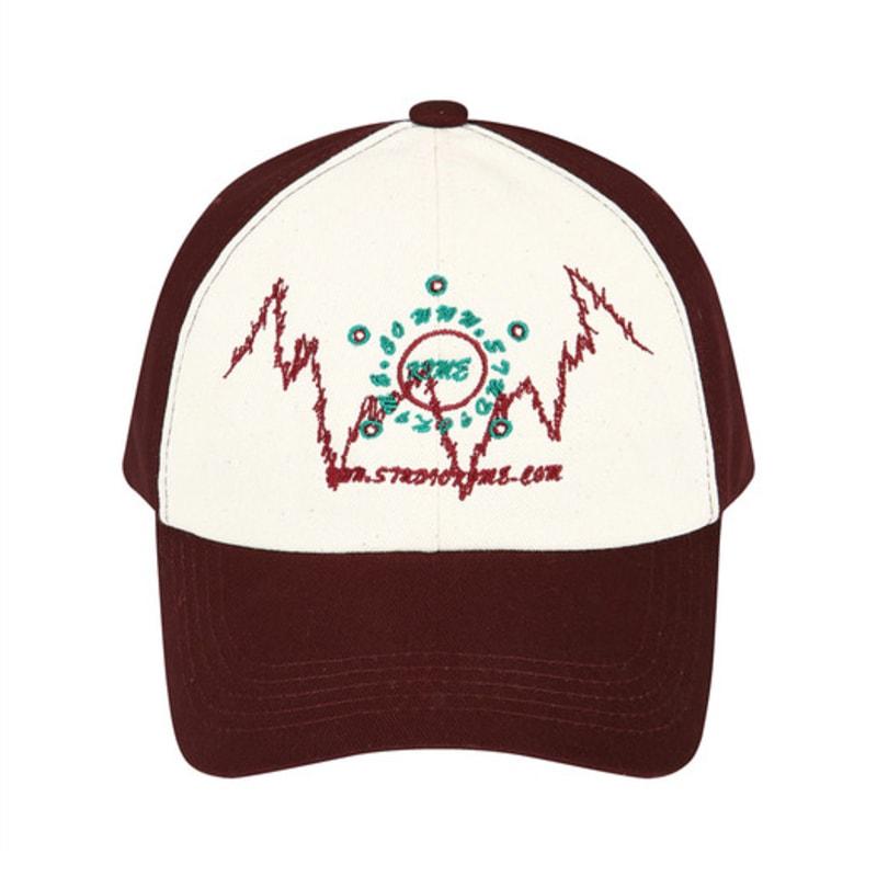 

KIME Graffiti Ball Cap (Burgundy) BURGUNDY