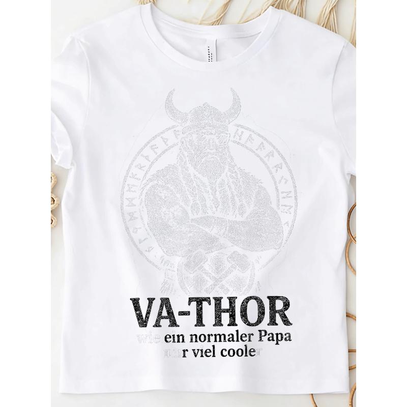 Papa Geschenk Dad T-Shirt Vatertag Shirt Herren Lustiges Dad T-Shirt für Männer Frauen Unisex Ganzjahres-T-Shirt