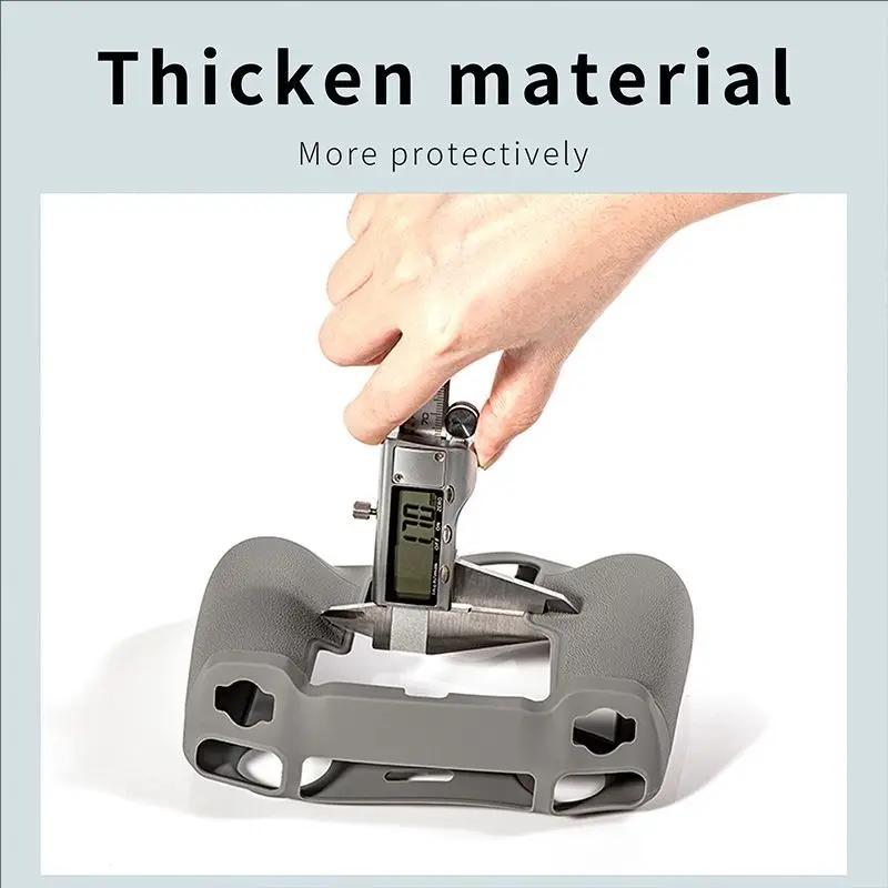 Shockproof Silicone Case for DJI RC 2 Remote Controller - Anti-Slip & Anti-Scratch Protective Cover with Dustproof Design
