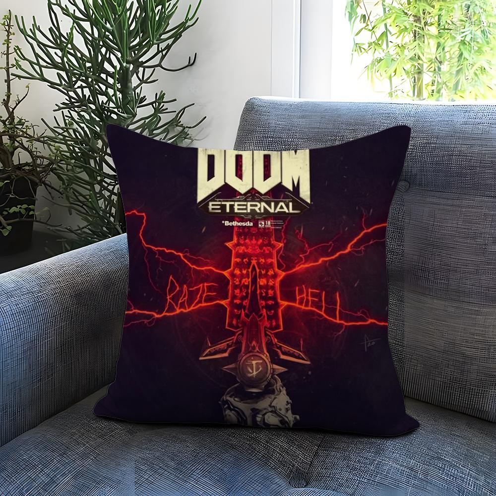 Cool Game E-Eternal Cushion Cover Comfortable Reversible Pillow Cover Ideal for Car Sofa Bedroom & Beyond