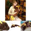 Soft And Cuddly Genshin Impact Morax Stuffed Toy Ideal For Cartoon Lovers
