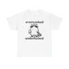 Overworked With No Sex Funny Graphic T Shirt Unisex Heavy Cotton Tee