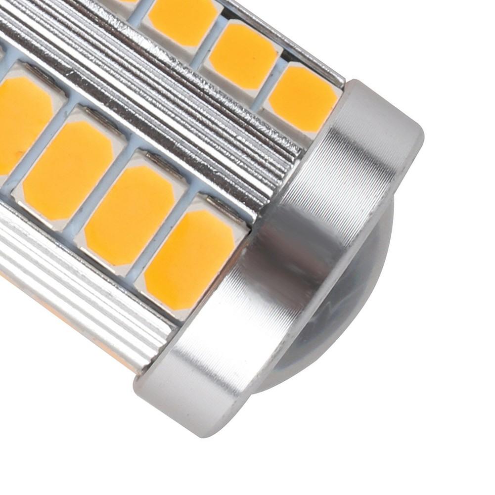 4PCS 33LED 581 BAU15S PY21W Car LED Bulbs Turn Signal Light 12V Yellow Brake Reverse Parking Lamps Indicator Led Bulbs 7