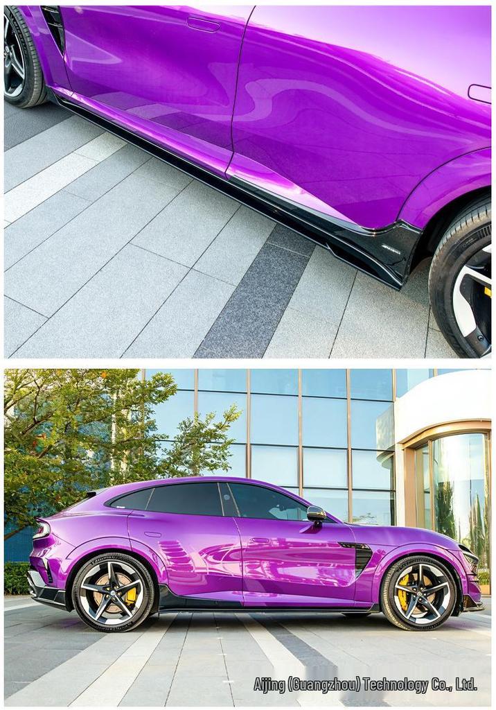 AKASAKA Sport Body Kit for Xiaomi YU7: Modified Front Lip, Rear Diffuser, and Side Skirts