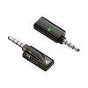 Pack of 2 Piece 3.5mm Male To Type C Female Adapter Dongle Clear Sound Transfer For Phones And Laptops
