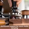 Constant Force Espresso Tamper Stainless Steel Ripple Base Spring Loaded Coffee Tamper 58mm 53mm 51mm Constant Pressure