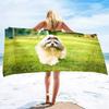 Shih Tzu Dog Beach Towel Soft Highly Absorbent Extra Large Personalized Pet Shih Tzu Towel Oversized Custom Travel Pool Towels