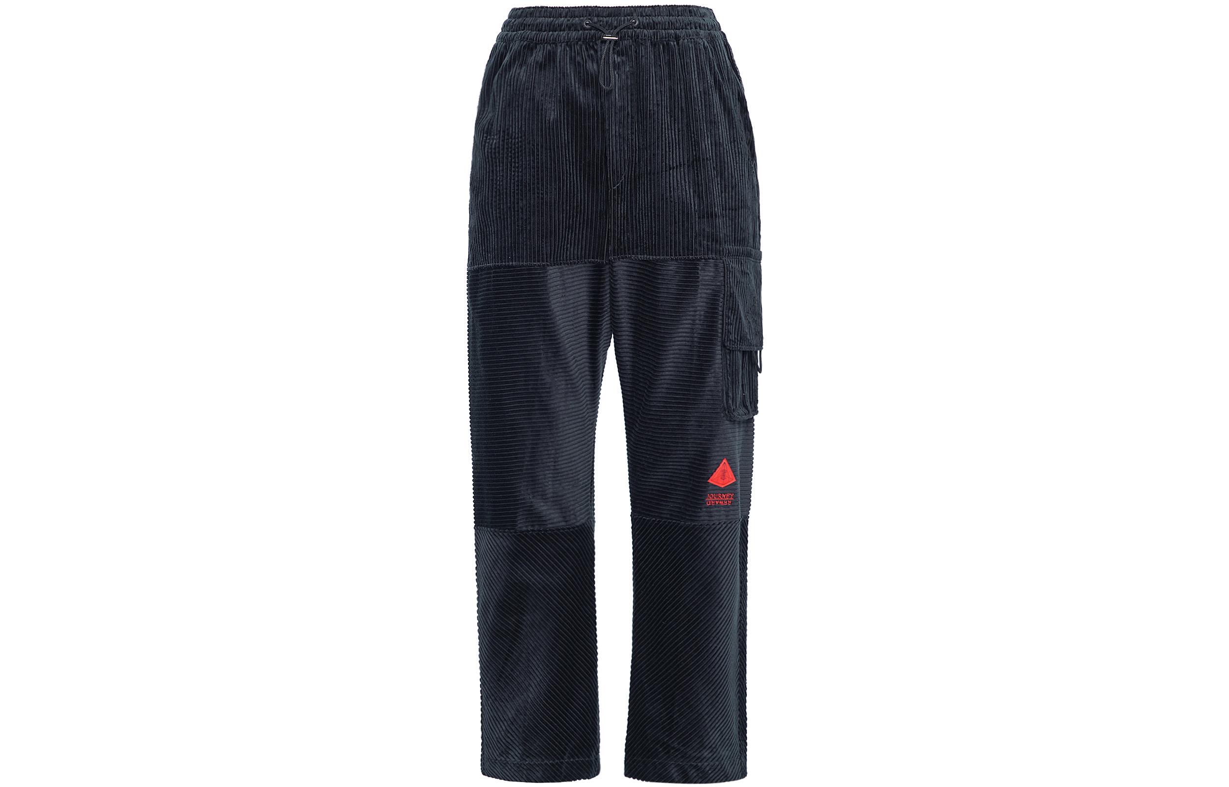 

Nike Corduroy Cargo Casual Straight Long Pants Black DA6686-010 L