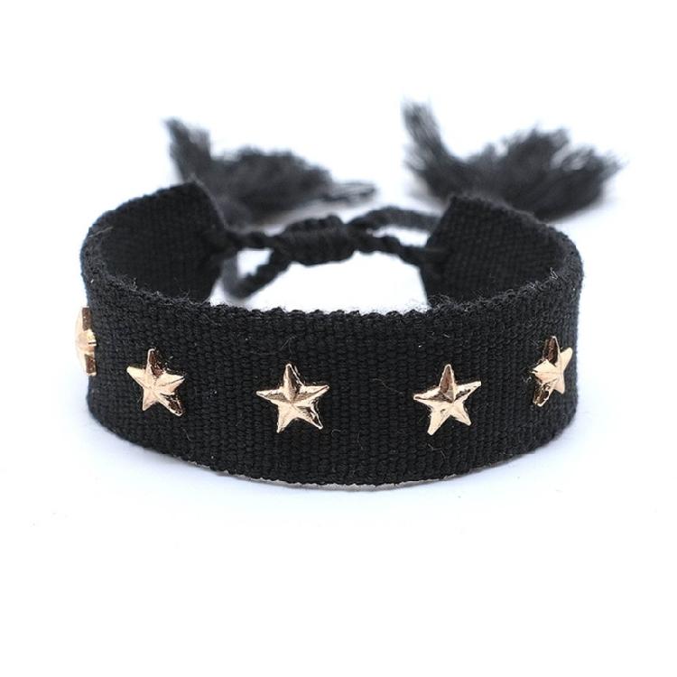 Woven Tassel Bracelet Fashionable Wrist Strap Hand Chain Jewelry for Women Girls